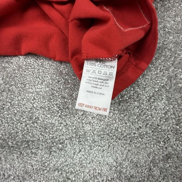 Team GB Olympics T-Shirt Mens Medium Lion Logo Red Activewear Pullover Sports - Picture 5 of 8